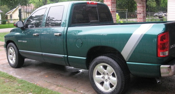 Angled bed stripe stripes for any Dodge Chevy Toyota Nissan Ford
